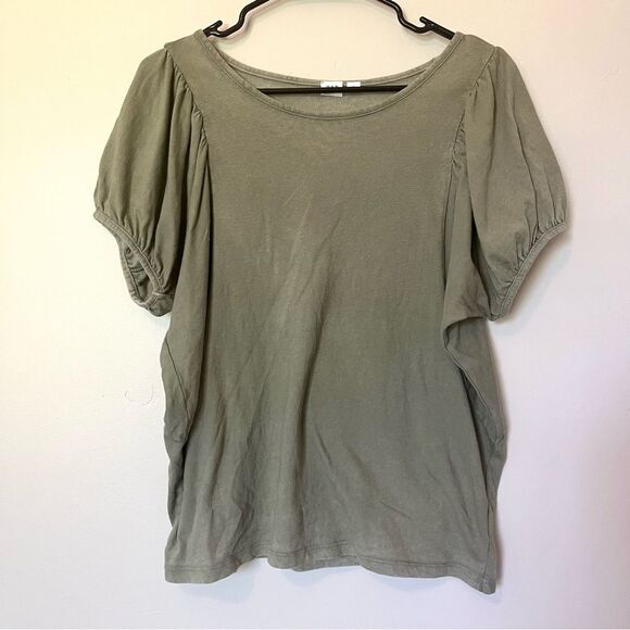 GAP Short Balloon Sleeve Tee Shirt Size Small - Picture 1 of 3